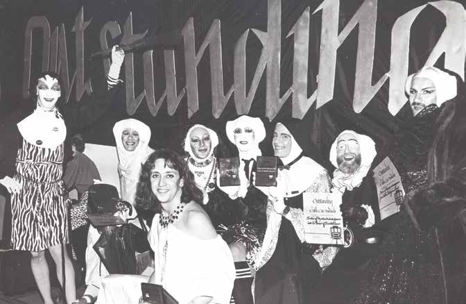The Sisters of Perpetual Indulgence at the 1982 Cable Car Awards with Gilbert Baker