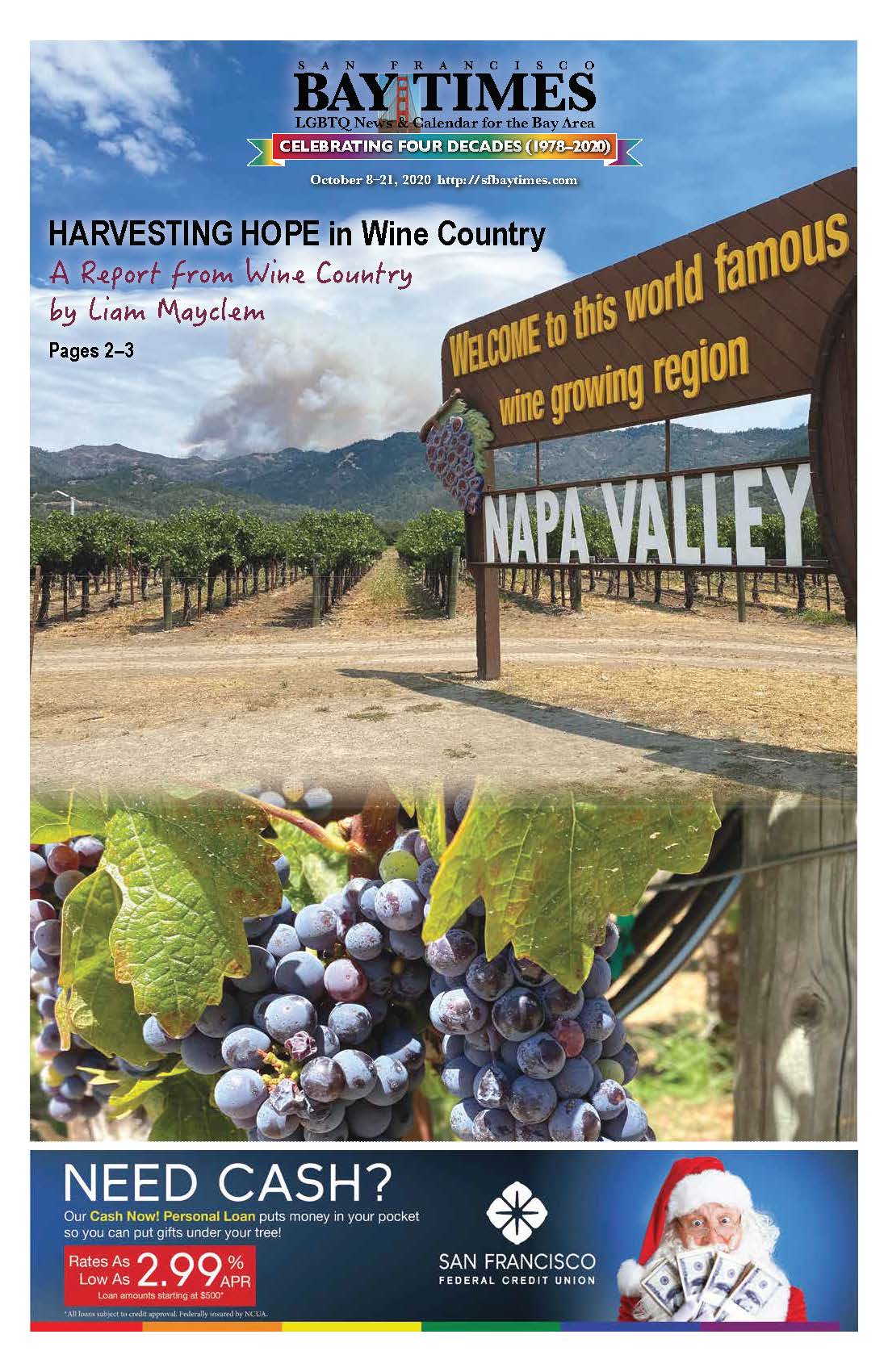 Harvesting Hope in Wine Country - San Francisco Bay Times | San Francisco  Bay Times