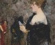 Curated, At the Milliner’s by Édouard Manet