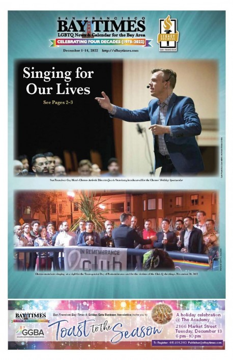 Interview with New SFGMC Artistic Director Jacob Stensberg Ahead of Holiday Season Debut