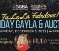 GGBA and Rainbow Community Center Present: Fa La La Fabulous! Holiday Gayla and Auction