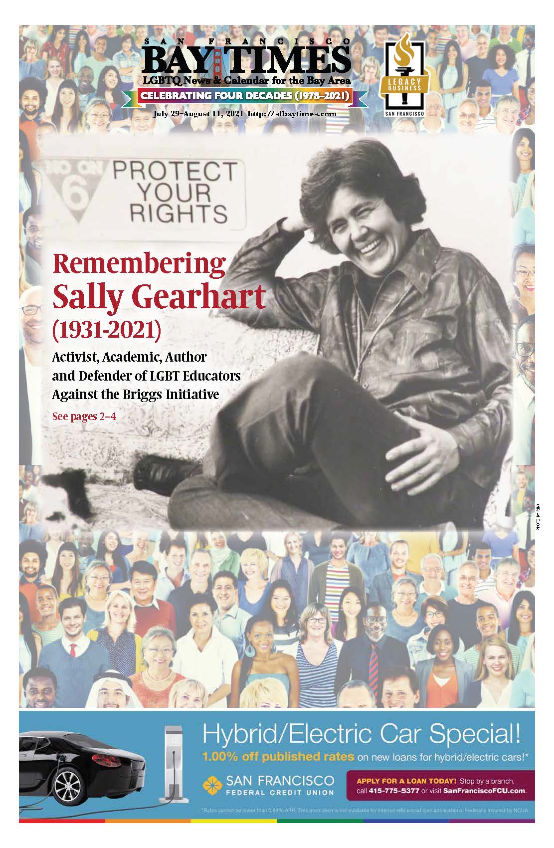 Filmmaker Recalls Sally Gearhart: 'She Helped Change the World, and Also Changed Those of Us in Her World' - San Francisco Bay Times - Vimarsana News