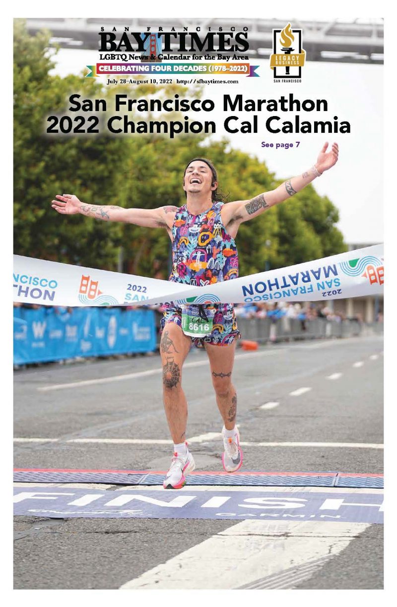 Nonbinary Runner Cal Calamia on Historic Wins at SF Marathon and Bay to