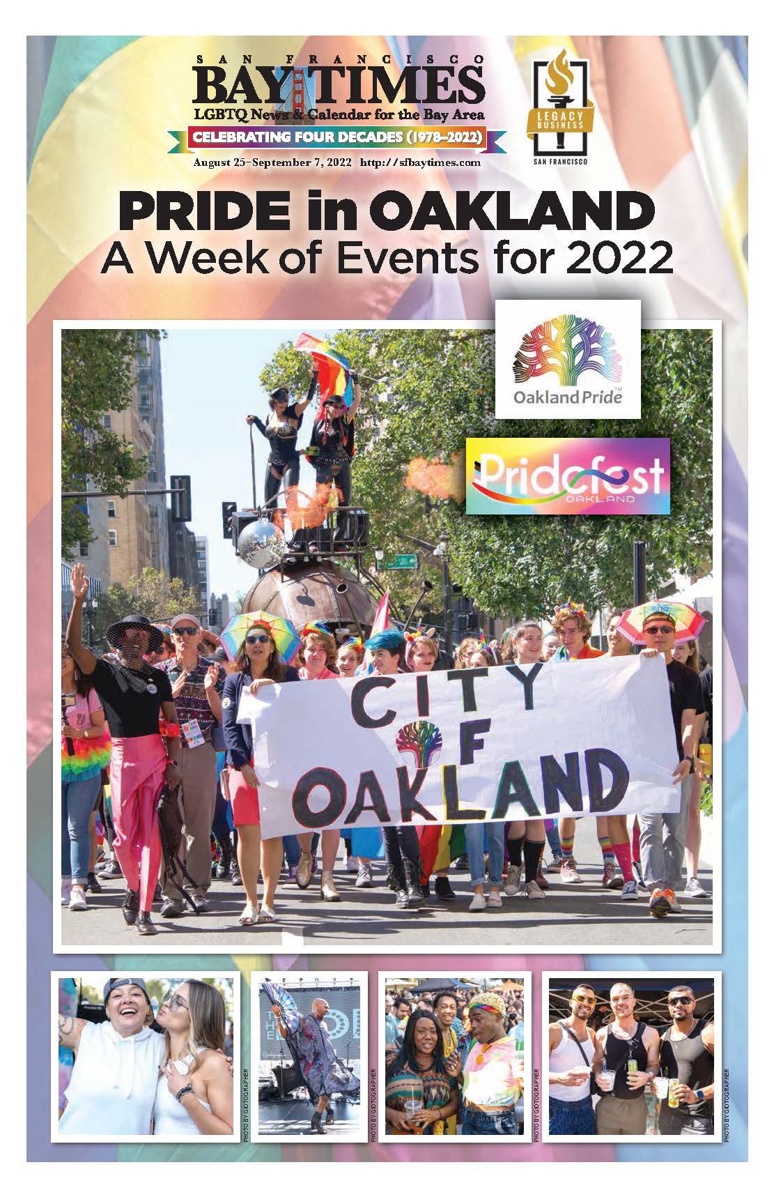 Oakland Pride Returns for 2022 With Parade and Festival on September 4