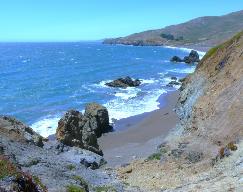 San Fran Rodeo Beach Summer Fun at Clothing Optional Beaches: San Gregorio, Laguna Creek ...