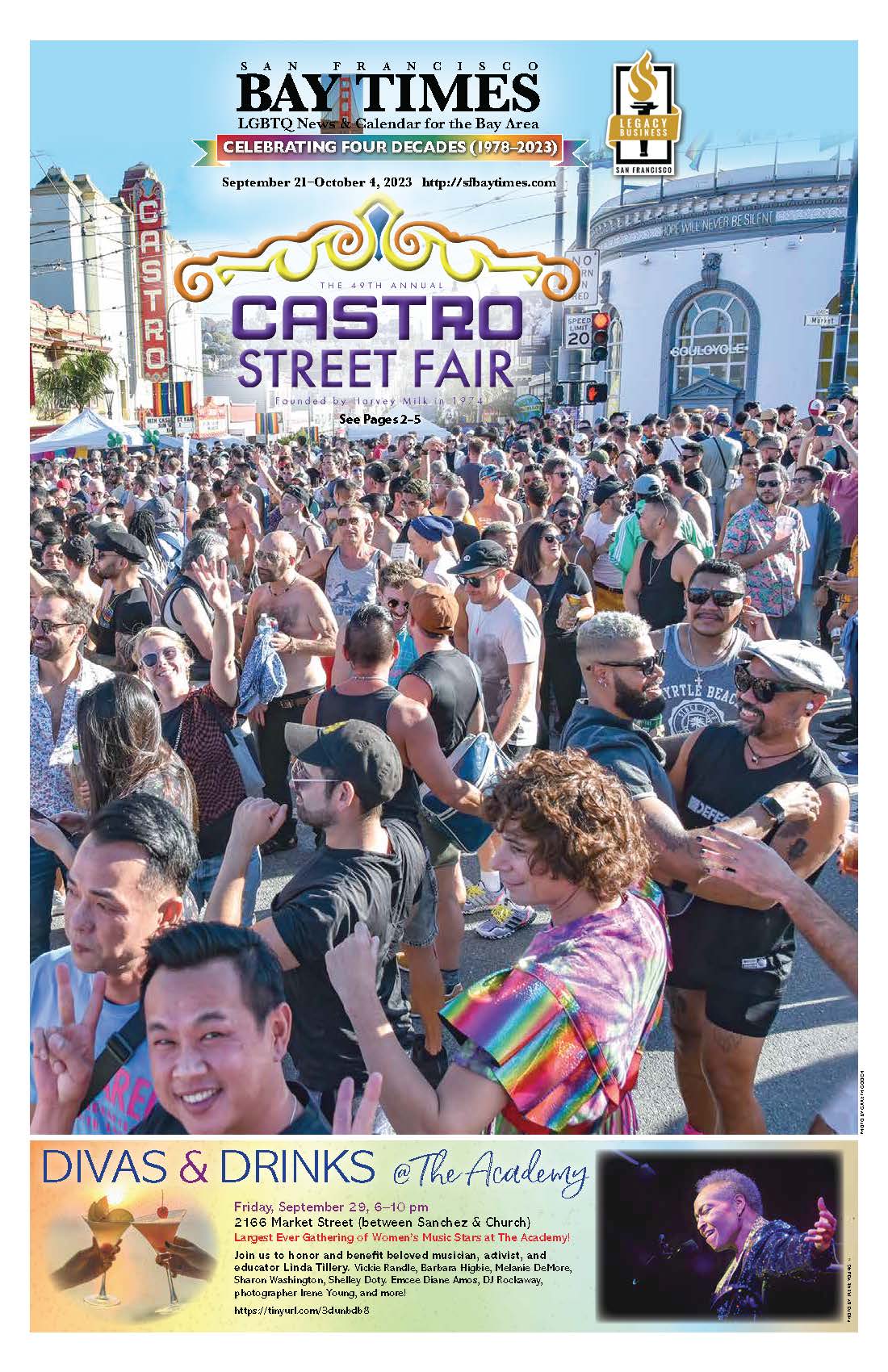 Welcome to the 49th Annual Castro Street Fair – San Francisco Bay Times