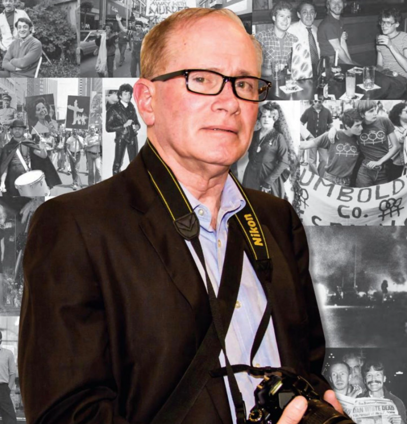 San Francisco Bay Times Lead Photographer Rink Receives Bob Cramer ...