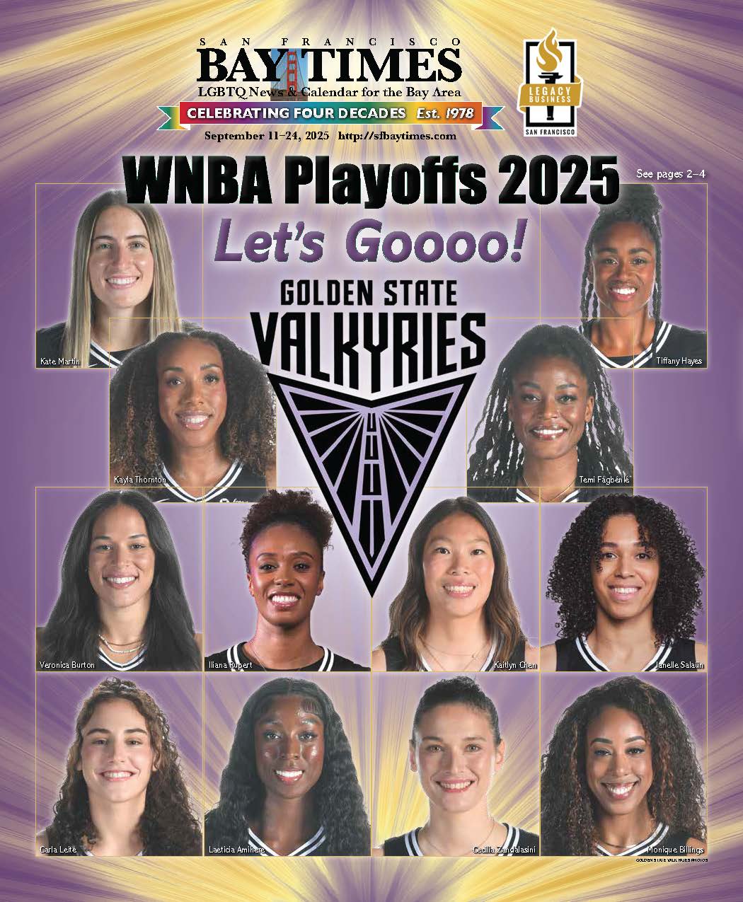 The Valkyries Queer Lovefest Continues as Team Heads to Playoffs - San Francisco Bay Times