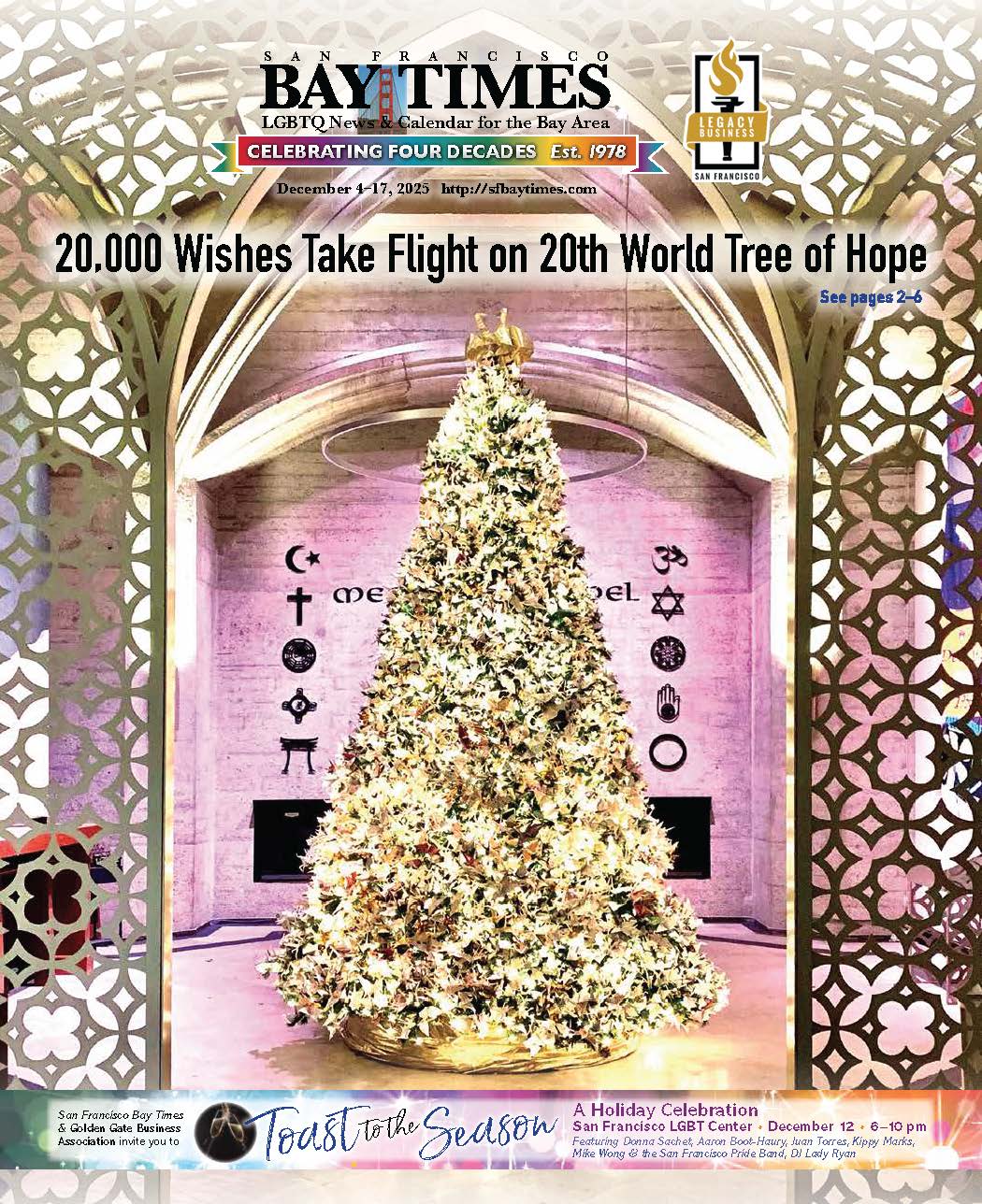 2025 Marks 20th Anniversary of the World Tree of Hope - San Francisco Bay Times